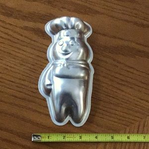 Aluminum Pillsbury Dough Boy Doughboy mold form